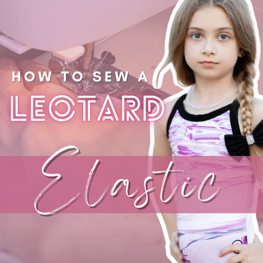 How to sew elastic to a leotard