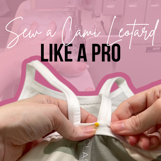 How to sew a cami leotard