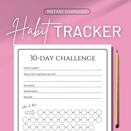 30 Day Habit Tracker