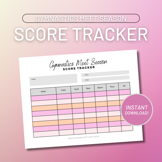 Gymnastics Meet Season Score Tracker