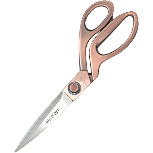 Stainless Steel Copper-Finish Scissors