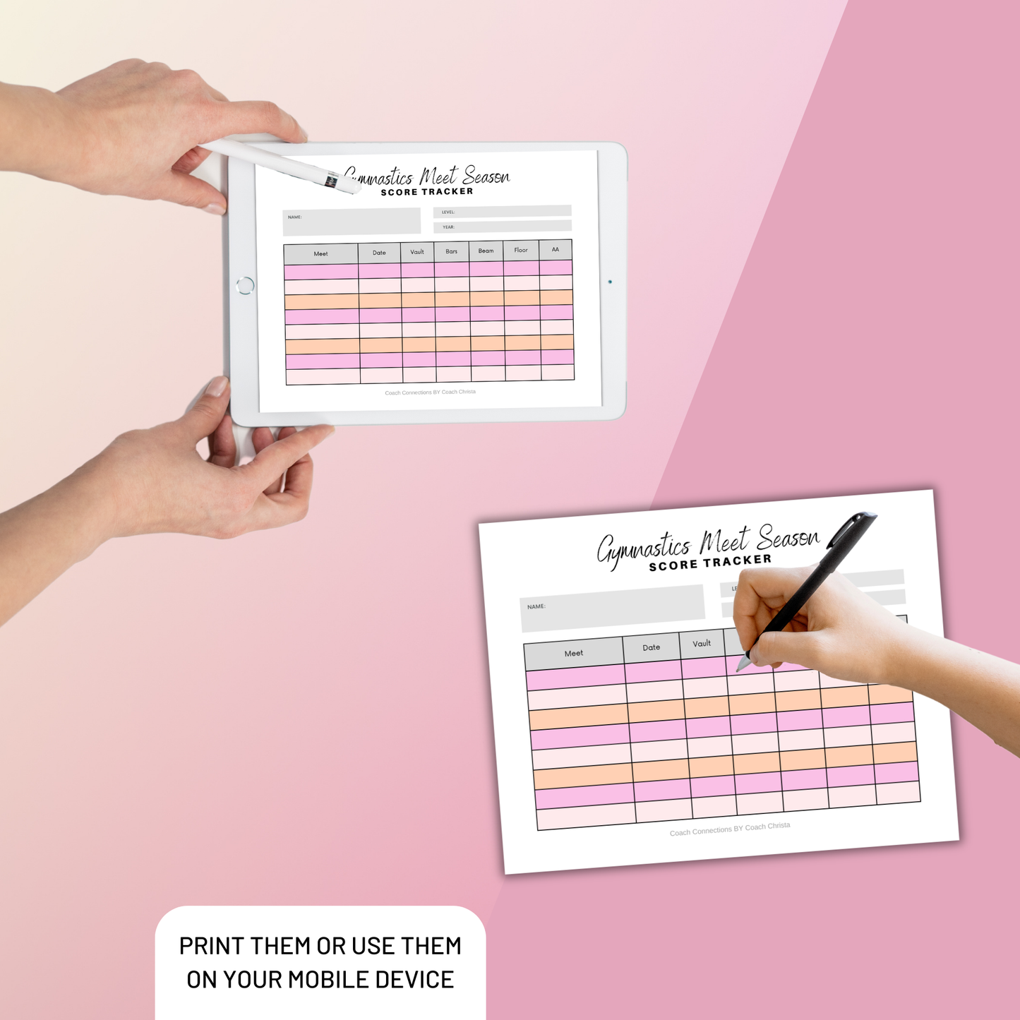 Gymnastics Meet Season Score Tracker