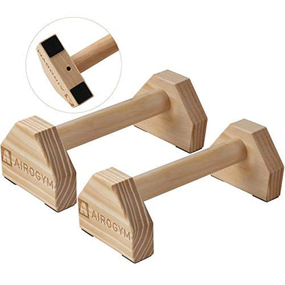 Wooden Parallettes Handle