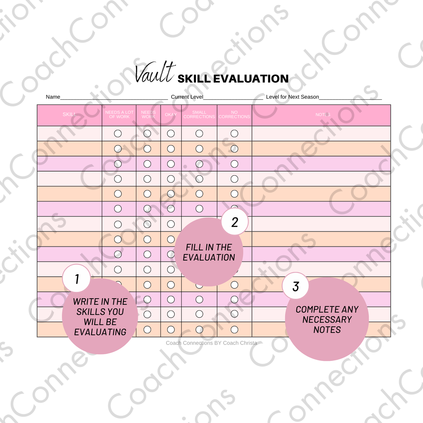 Skill Evaluation Pack - Pink