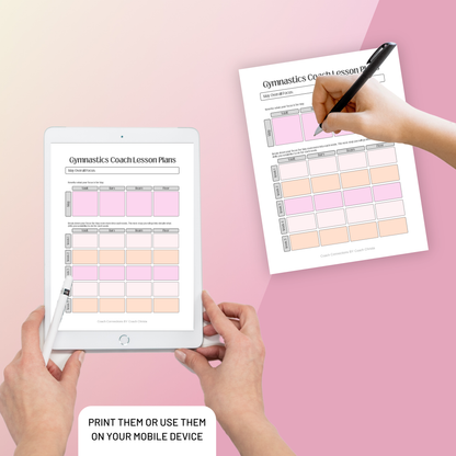 Lesson Planning Packet - Pink