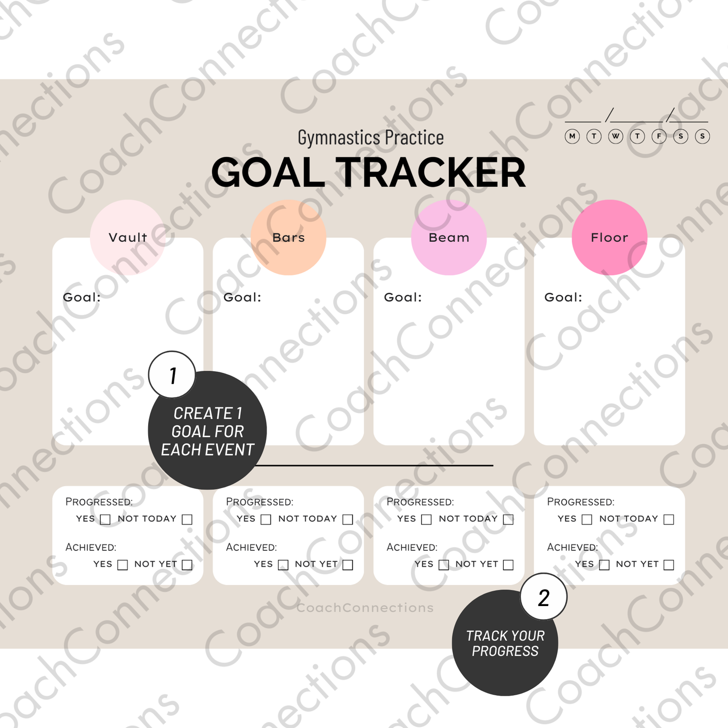 Gymnastics Goal Tracker