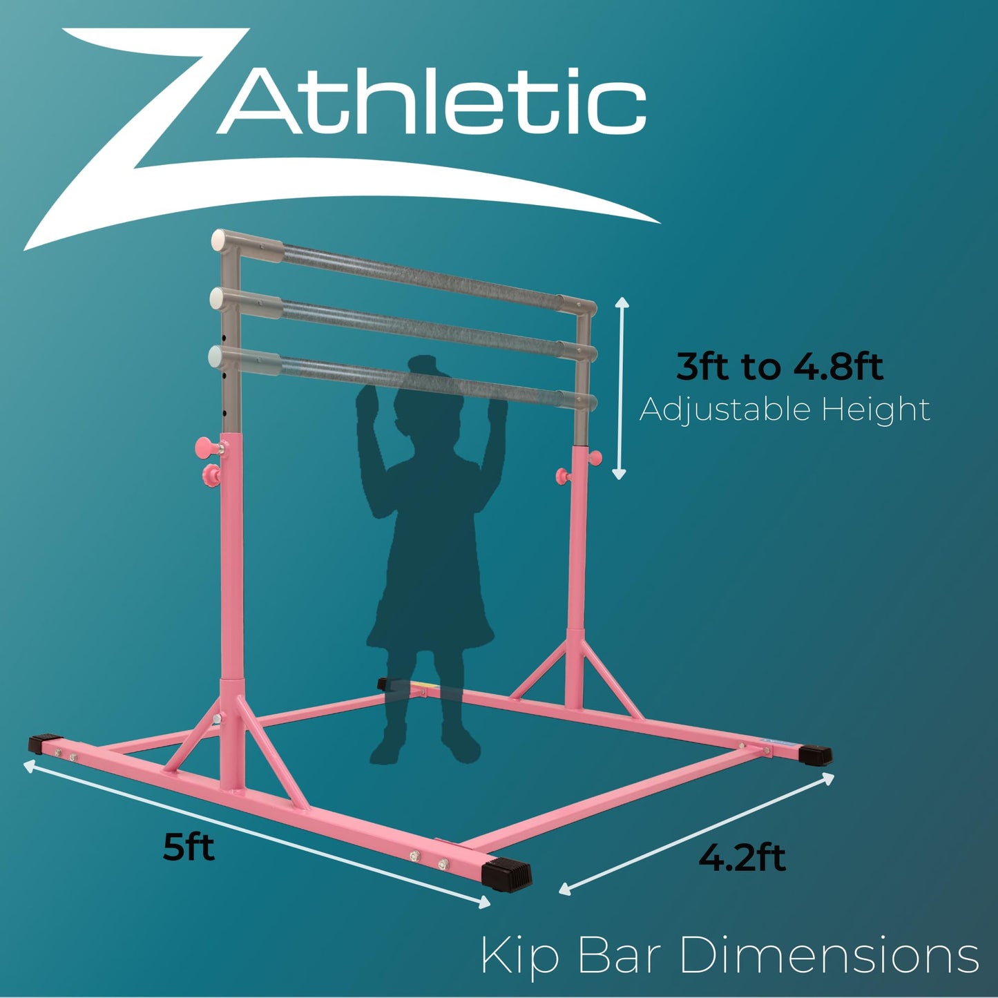 Kip Bar and Folding Gymnastics Mat