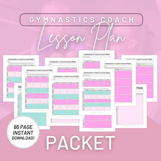 Gymnastics lesson plans