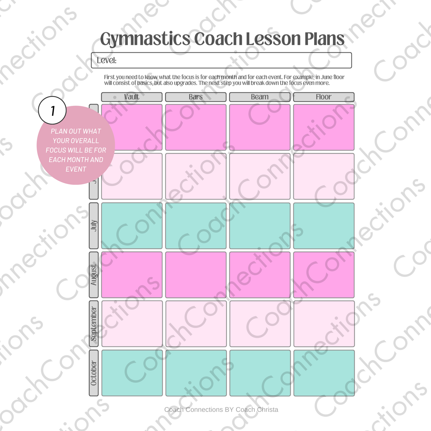 Gymnastics lesson plans